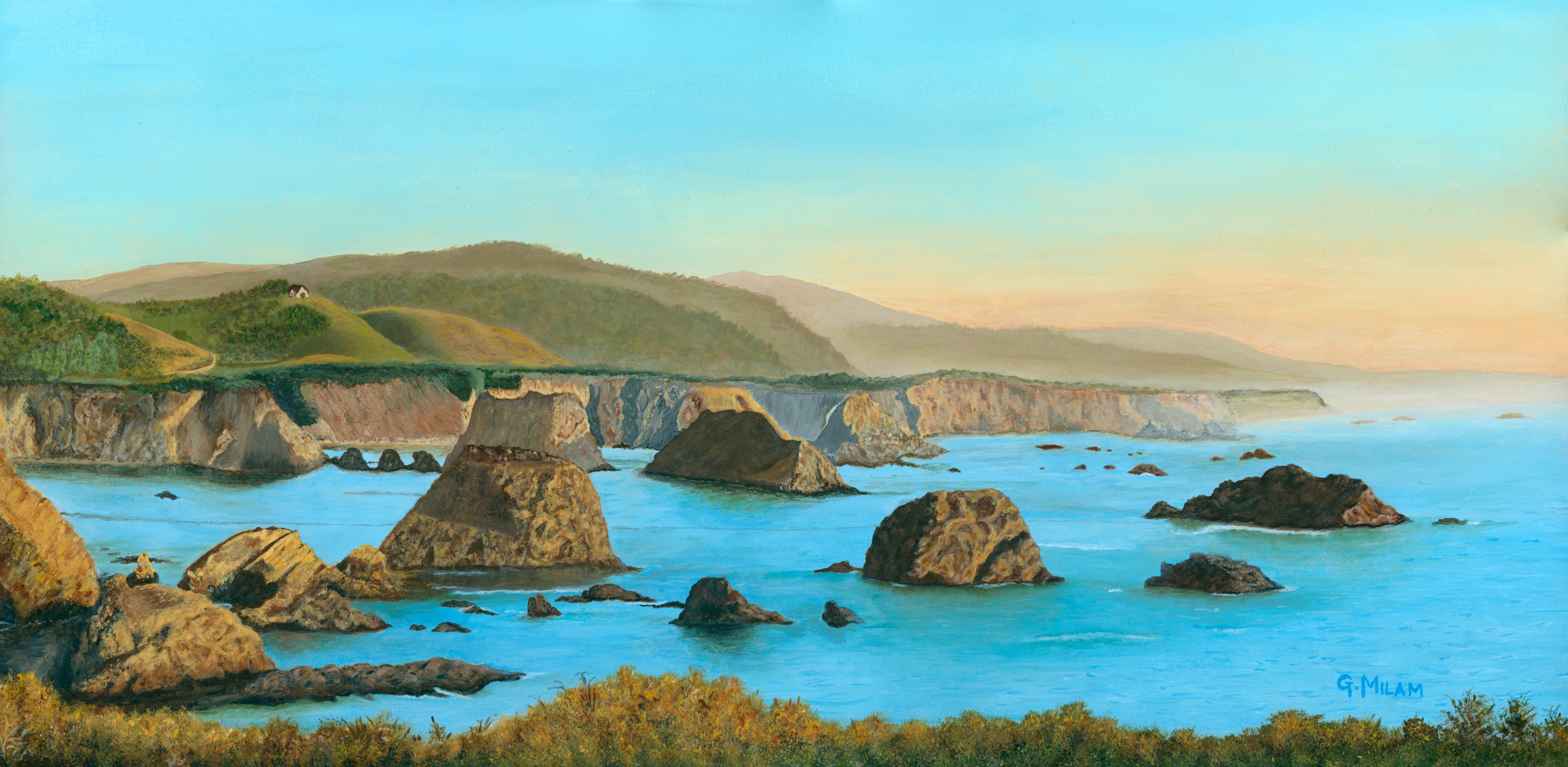 Northern California - 10" X 20" Print Only
